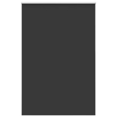 vidaXL Verdunkelungsrollo Schwarz 165x210 cm Stoffbreite 161,6 cm