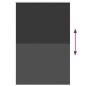 vidaXL Verdunkelungsrollo Schwarz 165x210 cm Stoffbreite 161,6 cm vidaXL Verdunkelungsrollo Schwarz 165x210 cm Stoffbreite 161,6 cm