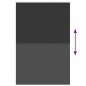 vidaXL Verdunkelungsrollo Schwarz 155x210 cm Stoffbreite 151,6 cm vidaXL Verdunkelungsrollo Schwarz 155x210 cm Stoffbreite 151,6 cm