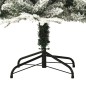 Künstlicher Weihnachtsbaum Schnee LEDs & Kugeln 210 cm PVC & PE Künstlicher Weihnachtsbaum Schnee LEDs & Kugeln 210 cm PVC & PE
