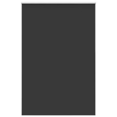 vidaXL Verdunkelungsrollo Schwarz 165x230 cm Stoffbreite 161,6 cm