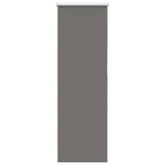 vidaXL Verdunkelungsrollo Grau 40x175 cm Stoffbreite 35,7 cm Polyester