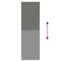 vidaXL Verdunkelungsrollo Grau 55x130 cm Stoffbreite 50,7 cm Polyester vidaXL Verdunkelungsrollo Grau 55x130 cm Stoffbreite 50,7 cm Polyester