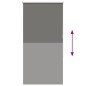 vidaXL Verdunkelungsrollo Grau 75x150 cm Stoffbreite 70,7 cm Polyester vidaXL Verdunkelungsrollo Grau 75x150 cm Stoffbreite 70,7 cm Polyester