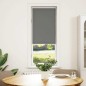 vidaXL Verdunkelungsrollo Grau 45x130 cm Stoffbreite 40,7 cm Polyester vidaXL Verdunkelungsrollo Grau 45x130 cm Stoffbreite 40,7 cm Polyester