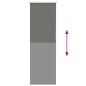 vidaXL Verdunkelungsrollo Grau 45x130 cm Stoffbreite 40,7 cm Polyester vidaXL Verdunkelungsrollo Grau 45x130 cm Stoffbreite 40,7 cm Polyester