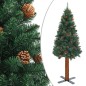 Weihnachtsbaum Schlank mit LEDs & Kugeln Grün 210 cm Weihnachtsbaum Schlank mit LEDs & Kugeln Grün 210 cm