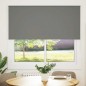 vidaXL Verdunkelungsrollo Grau 160x150cm Stoffbreite 156,6cm Polyester vidaXL Verdunkelungsrollo Grau 160x150cm Stoffbreite 156,6cm Polyester
