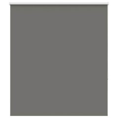 vidaXL Verdunkelungsrollo Grau 135x150cm Stoffbreite 131,6cm Polyester