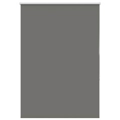 vidaXL Verdunkelungsrollo Grau 100x175cm Stoffbreite 95,7 cm Polyester