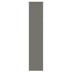 vidaXL Verdunkelungsrollo Grau 50x230 cm Stoffbreite 45,7 cm Polyester