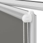 vidaXL Verdunkelungsrollo Grau 50x230 cm Stoffbreite 45,7 cm Polyester vidaXL Verdunkelungsrollo Grau 50x230 cm Stoffbreite 45,7 cm Polyester