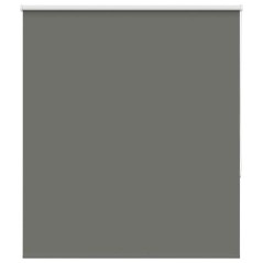 vidaXL Verdunkelungsrollo Grau 135x175cm Stoffbreite 131,6cm Polyester