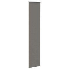 vidaXL Verdunkelungsrollo Grau 40x230 cm Stoffbreite 35,7 cm Polyester