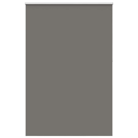vidaXL Verdunkelungsrollo Grau 145x210cm Stoffbreite 141,6cm Polyester