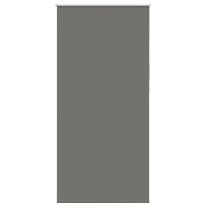 vidaXL Verdunkelungsrollo Grau 100x210cm Stoffbreite 95,7 cm Polyester vidaXL Verdunkelungsrollo Grau 100x210cm Stoffbreite 95,7 cm Polyester