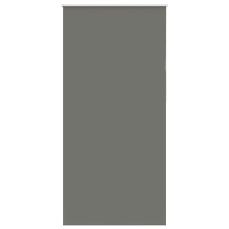 vidaXL Verdunkelungsrollo Grau 100x210cm Stoffbreite 95,7 cm Polyester