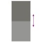vidaXL Verdunkelungsrollo Grau 100x210cm Stoffbreite 95,7 cm Polyester vidaXL Verdunkelungsrollo Grau 100x210cm Stoffbreite 95,7 cm Polyester