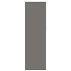 vidaXL Verdunkelungsrollo Grau 85x210 cm Stoffbreite 80,7 cm Polyester