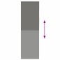 vidaXL Verdunkelungsrollo Grau 85x210 cm Stoffbreite 80,7 cm Polyester vidaXL Verdunkelungsrollo Grau 85x210 cm Stoffbreite 80,7 cm Polyester