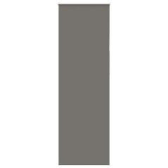 vidaXL Verdunkelungsrollo Grau 75x210 cm Stoffbreite 70,7 cm Polyester