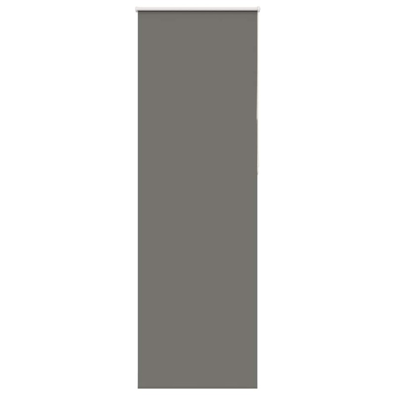 vidaXL Verdunkelungsrollo Grau 75x210 cm Stoffbreite 70,7 cm Polyester vidaXL Verdunkelungsrollo Grau 75x210 cm Stoffbreite 70,7 cm Polyester