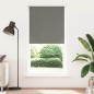 vidaXL Verdunkelungsrollo Grau 90x230 cm Stoffbreite 85,7 cm Polyester vidaXL Verdunkelungsrollo Grau 90x230 cm Stoffbreite 85,7 cm Polyester