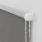 vidaXL Verdunkelungsrollo Grau 90x230 cm Stoffbreite 85,7 cm Polyester vidaXL Verdunkelungsrollo Grau 90x230 cm Stoffbreite 85,7 cm Polyester