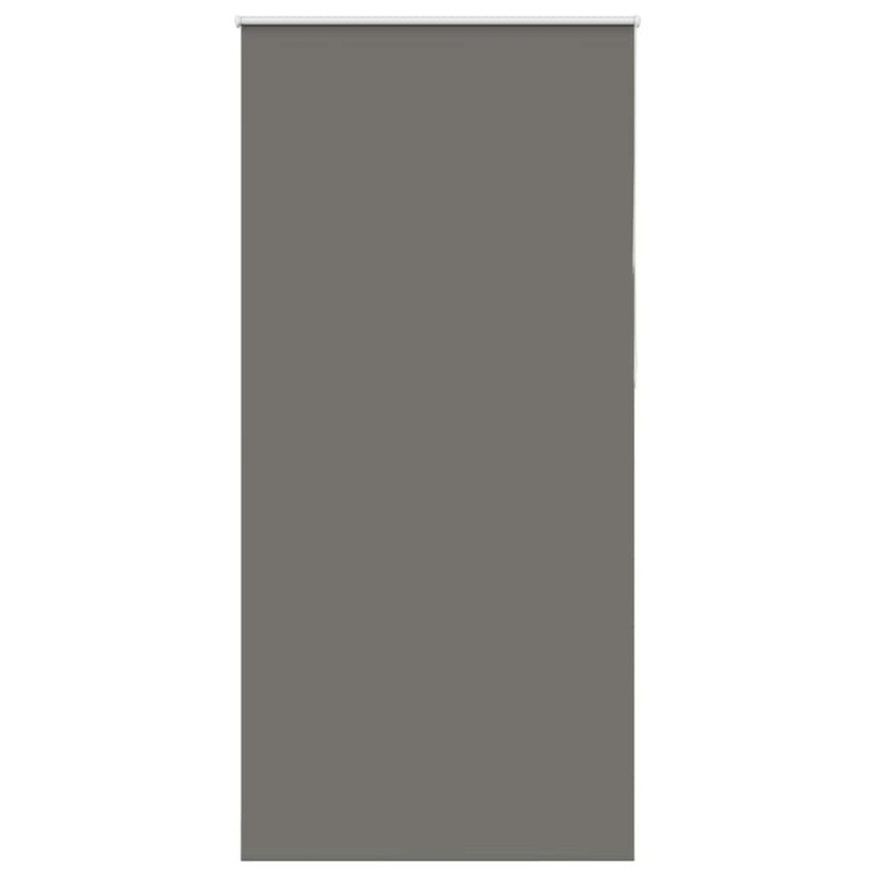 vidaXL Verdunkelungsrollo Grau 110x210cm Stoffbreite 105,7cm Polyester vidaXL Verdunkelungsrollo Grau 110x210cm Stoffbreite 105,7cm Polyester