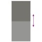 vidaXL Verdunkelungsrollo Grau 110x210cm Stoffbreite 105,7cm Polyester vidaXL Verdunkelungsrollo Grau 110x210cm Stoffbreite 105,7cm Polyester