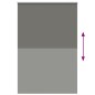 vidaXL Verdunkelungsrollo Grau 165x230cm Stoffbreite 161,6cm Polyester vidaXL Verdunkelungsrollo Grau 165x230cm Stoffbreite 161,6cm Polyester