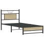 vidaXL Bettgestell ohne Matratze Sonoma-Eiche 90x190 cm Holzwerkstoff vidaXL Bettgestell ohne Matratze Sonoma-Eiche 90x190 cm Holzwerkstoff