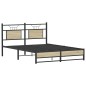 vidaXL Bettgestell ohne Matratze Sonoma-Eiche 137x190 cm Holzwerkstoff vidaXL Bettgestell ohne Matratze Sonoma-Eiche 137x190 cm Holzwerkstoff