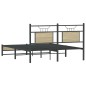 vidaXL Bettgestell ohne Matratze Sonoma-Eiche 140x200 cm Holzwerkstoff vidaXL Bettgestell ohne Matratze Sonoma-Eiche 140x200 cm Holzwerkstoff