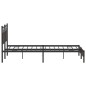 vidaXL Bettgestell ohne Matratze Braun Eiche 160x200 cm Holzwerkstoff vidaXL Bettgestell ohne Matratze Braun Eiche 160x200 cm Holzwerkstoff