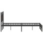 vidaXL Bettgestell ohne Matratze Braun Eiche 137x190 cm Holzwerkstoff vidaXL Bettgestell ohne Matratze Braun Eiche 137x190 cm Holzwerkstoff