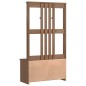 vidaXL Garderobenständer SANDENS 87x40x159,5cm Massivholz Kiefer vidaXL Garderobenständer SANDENS 87x40x159,5cm Massivholz Kiefer