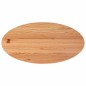 vidaXL Esstisch Hellbraun 180x90x74 cm Massivholz Eiche Oval vidaXL Esstisch Hellbraun 180x90x74 cm Massivholz Eiche Oval