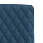 vidaXL Esszimmerstühle 4 Stk. Blau Stoff vidaXL Esszimmerstühle 4 Stk. Blau Stoff