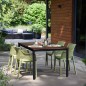 Keter Signature Porto Tisch 160 cm Eschenholz und Schwarz Stahl Keter Signature Porto Tisch 160 cm Eschenholz und Schwarz Stahl