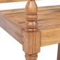 vidaXL Batavia Gartenbank mit Polstern 150 cm Teak vidaXL Batavia Gartenbank mit Polstern 150 cm Teak