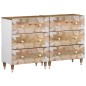 vidaXL Sideboards 2 Stk. 60x33,5x75 cm Massivholz Mango vidaXL Sideboards 2 Stk. 60x33,5x75 cm Massivholz Mango