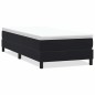 vidaXL Boxspringbett ohne Matratze Schwarz 90x210 cm Samt vidaXL Boxspringbett ohne Matratze Schwarz 90x210 cm Samt