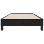 vidaXL Boxspringbett ohne Matratze Schwarz 90x210 cm Samt vidaXL Boxspringbett ohne Matratze Schwarz 90x210 cm Samt
