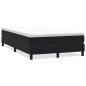 vidaXL Boxspringbett ohne Matratze Schwarz 120x210 cm Samt vidaXL Boxspringbett ohne Matratze Schwarz 120x210 cm Samt