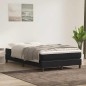 vidaXL Boxspringbett ohne Matratze Schwarz 120x210 cm Samt vidaXL Boxspringbett ohne Matratze Schwarz 120x210 cm Samt