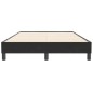 vidaXL Boxspringbett ohne Matratze Schwarz 120x210 cm Samt vidaXL Boxspringbett ohne Matratze Schwarz 120x210 cm Samt