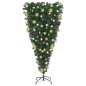 Künstlicher Weihnachtsbaum Kopfüber mit LEDs & Kugeln 120 cm Künstlicher Weihnachtsbaum Kopfüber mit LEDs & Kugeln 120 cm