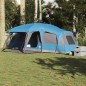 vidaXL Familienzelt mit Vorzelt 9 Personen Blau Wasserdicht vidaXL Familienzelt mit Vorzelt 9 Personen Blau Wasserdicht