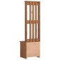 vidaXL Garderobenständer SANDENS 45x40x159,5 cm Massivholz Kiefer vidaXL Garderobenständer SANDENS 45x40x159,5 cm Massivholz Kiefer